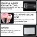 6 PCS ANGNYA Nail Art Stamper Set - French Tip Clear Soft Jelly Silicone with Scrapers, Replaceable Heads, Transparent Visible Body - For Manicure - Buy Online on GoSupps.com