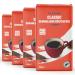 Our Essentials by Amazon Classic Ground Coffee Medium Roast 500g Pack of 4