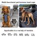 65-100cm Adjustable Dog Seat Belt for Cars UK Black Elastic and Crushioning Dog Car Harness with Headrest Safety Clip Durable and Heavy Duty - Buy Online on GoSupps.com