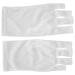 Nail Art Skin Care Glove Anti-UV Polyester 8.7x4 Inch Nail Art UV Protection Gloves 1 Pair for Hiking Driving Activities (BROLEO3mpiw1rzq9-12)