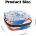 Cute Cartoon Animal Pug and Cats Sanitary Napkin Storage Bag - Buy Online on GoSupps.com