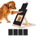 Okydoky Dog Nail Scratch Pad of Wood Dog Scratch Board for Nails Dog Grooming Supplies Multifunctional Dog Nail Trimmer Pad with Treat Box and 4 Replaceable Sandpaper Sheets-CA.LGGB-02 Adjustable 4pcs Wood