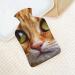 Lovely Cat Hot Water Bottle with Plush Cover - Hand Warmer for Adults & Children | 26.5x15.3cm - International Shipping Available - Buy Online on GoSupps.com