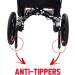 Alton Mobility - ARTEMIS Foldable Lightweight Electric Wheelchairs 265lbs 500W 13Miles - Red - Buy Online on GoSupps.com