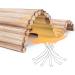 Niteangel Small Animal Climbing Suspension Bridge Ladder - Ideal for Hamsters, Gerbils, Mice, Rats, Guinea Pigs - 15.7'' x 7.8 - Buy Online on GoSupps.com
