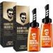 2 in 1 Hair Wax Gel with Comb, Long Lasting Hair Styling Gel for Men, Hair Wax, Moisturizing Hair Styling Gel for Hair Ends, Easy to Wash (2pcs)