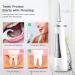 Water Flosser Cordless - 250ML Dental Oral Irrigator for Home & Travel | IPX7 Waterproof Rechargeable Teeth Cleaner for Braces & Bridges - Buy Online on GoSupps.com