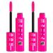 Maybelline New York Sensational Lashes Firework Mascara Volume and Eye Opening Spiral Brush 24H Hold Pro Vitamin B5 Gel Formula - 2 x 10ml