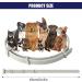 Adjustable Natural Flea and Tick Collar for Dogs | 63cm Protection for Small Medium & Large Pets - International Shipping - Buy Online on GoSupps.com