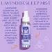 Laki Naturals Lavender Sleep Mist 2.7oz - Natural Sleep Aid Hydrosol Body Spray with Essential Oils for Relaxation & Calm - Buy Online on GoSupps.com