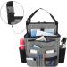 Luxja Car Back Seat Organizer | Car Seat Storage & Front Seat Organizer for Laptops & Tablets - Gray - Buy Online on GoSupps.com