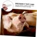 minkissy 4 Pcs Pregnant Tester Animal Clothes for Ferrets Sow Pregnancy Test Strips Sow Pregnancy Tester Pig Pregnancy Test Strip Farm Supply Plastic White High Precision Accessories Whitex2pcs 1 count (Pack of 1) - Buy Online on GoSupps.com