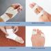 Strong Waterproof White Finger Tape - Elastic Kinesiology & Sports Tape for Climbing Handball Volleyball & Goalkeeper Training (4 Rolls 40cm) - Buy Online on GoSupps.com