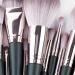 14-Piece Green Makeup Brush Set | Large Powder Highlighter Eyeshadow & Foundation Brushes for Flawless Contour - Buy Online on GoSupps.com