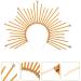 Minkissy Gold Spike Crown Halo Headband for Women - Halloween Costume Headpiece - Buy Online on GoSupps.com