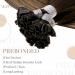 LAAVOO Balayage Real Hair Extensions - 55cm Brown & Ash Blonde U-Tips 50g/50pcs Keratin Bonded Hair Extensions - Buy Online on GoSupps.com