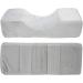 Nail Art Hand Pillow Eyelashes Extension Pillow Beauty Salon Eyelash Grafting U Shaped Pillow (Silver Gray Flocking) - Buy Online on GoSupps.com