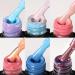 Colour Changing Gel Nail Polish Autumn Gel Nail Polish UV Brown Gel Nail Polish Autumn Colours Thermal Mood Changing Temperature Change UV LED Soak Off Nail Art Manicure Pedicure (012) - Buy Online on GoSupps.com
