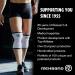 Rehband Kniebandage 7mm Neoprene - Flexible Non-Slip Knee Sleeve for Men & Women | Kraftsport & Fitness | Steel Gray | 1 Pair - Buy Online on GoSupps.com