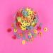 Honeyberry Inclusions Multicoloured Letter Sprinkles 200g - Edible Rainbow Letters for Baking & Decoration - Buy Online on GoSupps.com