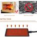 Reptile Heat Pad 6W Under Tank Terrarium Warmer Heating Mat and Digital Thermostat Controller for Turtles Lizards Frogs and Other Small Animals Multi Sizes - Buy Online on GoSupps.com