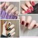 Tomicca 40PC UV Nail Polish Set - 36 Colors Shellac Gel & 4 Base Top Coats for Nail Studio & DIY - Blooming Gel & Nail Tip Display - Buy Online on GoSupps.com