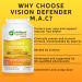 Lutein, Zeaxanthin & Meso-Zeaxanthin Eye Supplement | VISION DEFENDER MAC | Vegan Antioxidant Carotenoids | 90 Capsules | Made in UK - Buy Online on GoSupps.com