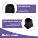 Heel Cap Protectors for High Heels | U Shape Anti-Slip Replacement Tips | 12 Pairs 4 Sizes Noise Reducing Stiletto & Pump Protectors - Buy Online on GoSupps.com