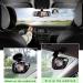 2 Pack Shatterproof Baby Car Rear Seat Mirror - 360 View with Suction Cups & Brackets for Safe Travel - Buy Online on GoSupps.com