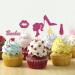 Blopee Cupcake Toppers Princess Cupcake Toppers for Girls Birthday Pink Cupcake Decorations for Birthday Party 12 pcs Cupcake Decor for Bridal Baby Shower Birthday Wedding Themed Party Decorations pink cupcake toppers Mixed1-pink1 - Buy Online on GoSupps.com