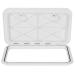 ECOTRIC 24" x 14" Deck Marine Access Hatch & Lid Durable Boat Hatch 180 Hinge Strong Recessed Handle Marine Caravan RV|White (606mm x 353mm)