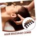 Hapinary Wooden Massage Comb for Scalp Care | No Static Wide Tooth Portable Hair Tool - 10.00cm x 5.50cm - Buy Online on GoSupps.com