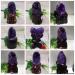 Natural Amethyst Quartz Cluster 2.64 LBS Crystal Stone Geode Druzy Specimen Purple IrregularCrystals Stones for Reiki Home Decoration - Buy Online on GoSupps.com