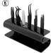 K-Pro Tweezers Holder - Plastic Stand for 6 Tweezers | Black - Perfect for Beauty & Craft Use | International Shipping Available - Buy Online on GoSupps.com