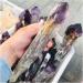 Natural Crystal Rough Natural Amethyst Quartz Cluster Crystal Rod Point Specimen Scepter Power Spirit Healing Gemstone Energy Wand Home Decoration (Color : 700-800g) - Buy Online on GoSupps.com