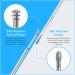 7 Pcs Ear Pick Earwax Removal Kit | Stainless Spring Steel Ear Cleansing Tool Set with Storage Box and Syringe Bulb for Ear Cleaning - Buy Online on GoSupps.com