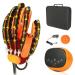 Rehabilitation Robot Glove - Heating type Auxiliary Training for Stroke Hemiplegia & Arthritis Recovery (Left Hand-XL)