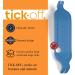 tick-off Patented Tick Tweezers Human Tick Remover with 2 Sizes Tick Hook & Ergonomic Handle Double-Sided for Dogs Cats Horses Clinically Tested Single Pack Blue - Buy Online on GoSupps.com