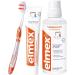 Elmex Toothbrush Caries Protection Interx Medium - X-Bristles for Thorough Cleaning - Short Head for Hard-to-Reach Molars - 5-Pack - Buy Online on GoSupps.com
