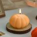 Halloween Aromatherapy Candles Fall Pumpkin Candles Natural Soy Candles Home Aromatherapy Candles Halloween Decorative Candles for Gift Giving (Orange)
