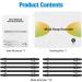 DORART Mask Extender Ear Savers - Adjustable Black Band for Face Masks - 10PCS - Buy Online on GoSupps.com
