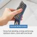 Bathroom Cleaning Brush - 2-in-1 Tile Scrub Brush Bathroom Scrubbing Brush | Comfortable Grip Tile Floor Scrubber Floor Scrubbing Brush for Bathroom Kitchen Living Room Blue - Buy Online on GoSupps.com