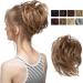 Hair Bun Synthetic Hair Bun with Elastic Rubber Band Messy Bun Wig Hair Bun Curly Hair Bun Donut Hair Ties Women Hair Bun Hair Extension Hair Piece (Size : 1 PC Color : Light Auburn) 1 PC Light Auburn - Buy Online on GoSupps.com