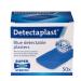 DetectaPlast Pflasters Waterproof Elastic Blue Wound Paving For Dealing with Food Detectable Pflaster for First Aid Sets in Gastronomy 50 x 72 mm 50 pieces