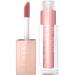 Maybelline Lifter Gloss  Hydrating Lip Gloss with Hyaluronic Acid  High Shine for Plumper Looking Lips  Opal  Pink Neutral  0.18 Ounce