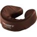 Master Massage Patented Ultra Plush Memory Foam Face Cushion Pillow Headrest Brown
