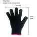 Professional Heat Resistant Gloves for Hair Styling - 2 Piece Set in Black - Buy Online on GoSupps.com