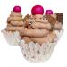 Buy Birthday Cupcake Soap - Scented Hands & Body Soap | Light Brown Chocolate Brown - International Shipping - Buy Online on GoSupps.com