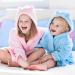 Personalized Baby Bathrobe - KDO Magic | Embroidered Gift for 18-24 Months | Soft Hooded Robe in Blue - Perfect for Christmas & Birthdays - Buy Online on GoSupps.com