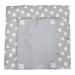 Tuptam Changing Pad with 2 Terry Trains - Gray Large White Stars 65x75 cm - Ideal for Baby Comfort & International Shipping - Buy Online on GoSupps.com